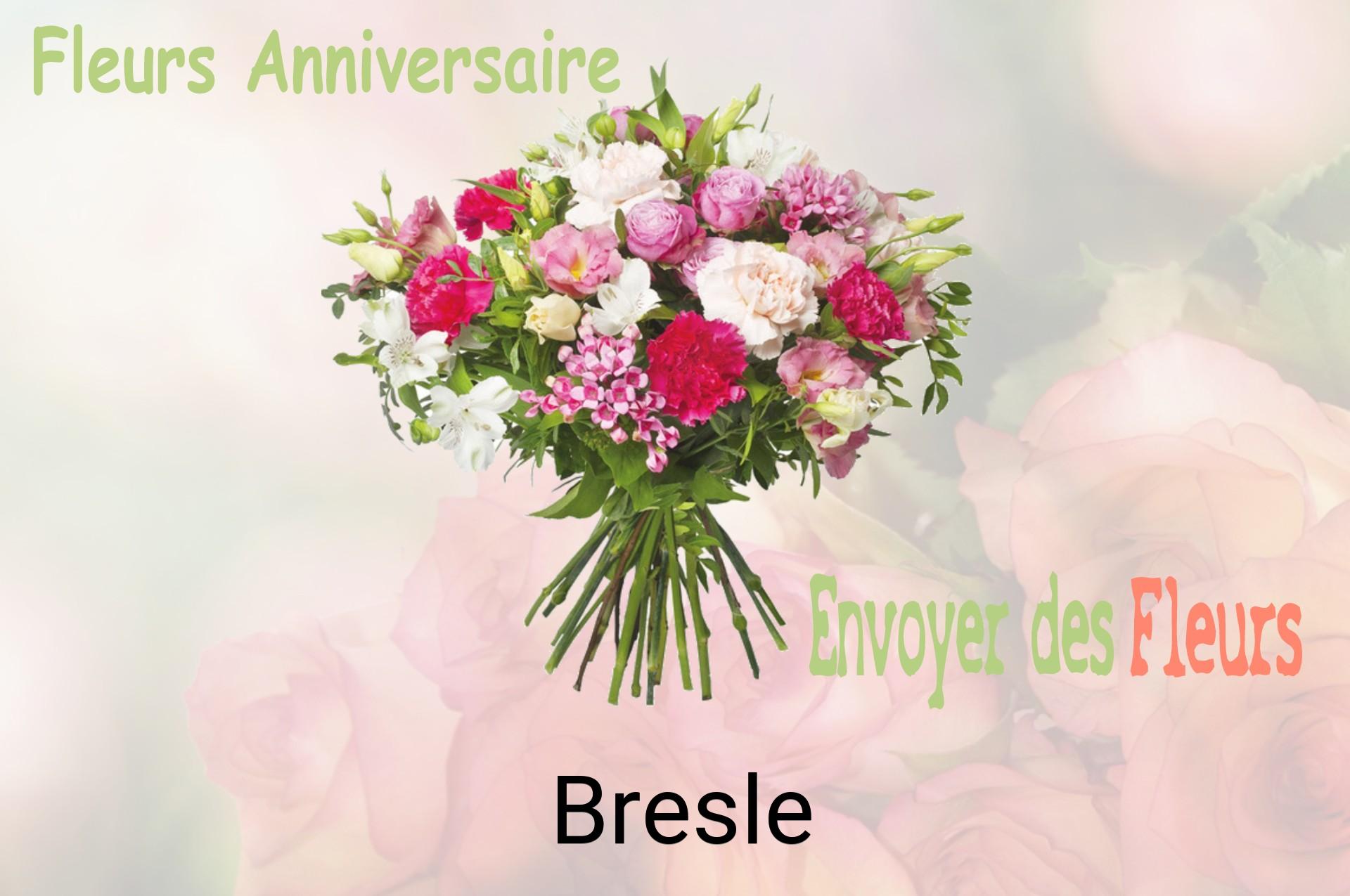 Bouquet de fleurs d’anniversaire livré à Bresle